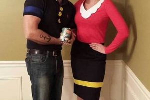 DIY: Popeye & Olive Oyl Costumes - Ahoy & Oh My! | The DIY Hub: Creative Crafts, Repairs & Life Hacks