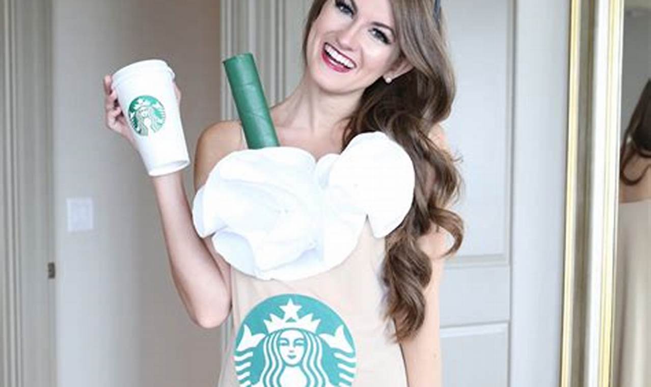 Easy DIY Starbucks Costume Ideas: Brew Up a Fun Costume! | The DIY Hub: Creative Crafts, Repairs & Life Hacks