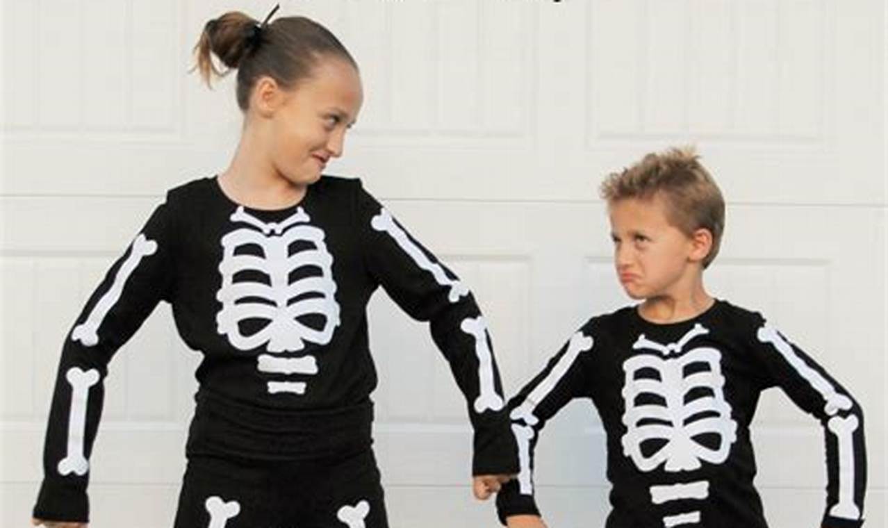 Easy Skeleton Costume DIY Ideas: Spooky &amp; Fun! | The DIY Hub: Creative Crafts, Repairs & Life Hacks