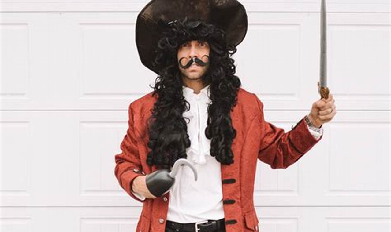 Easy Captain Hook Costume DIY: Craft a Pirate Costume! | The DIY Hub: Creative Crafts, Repairs & Life Hacks