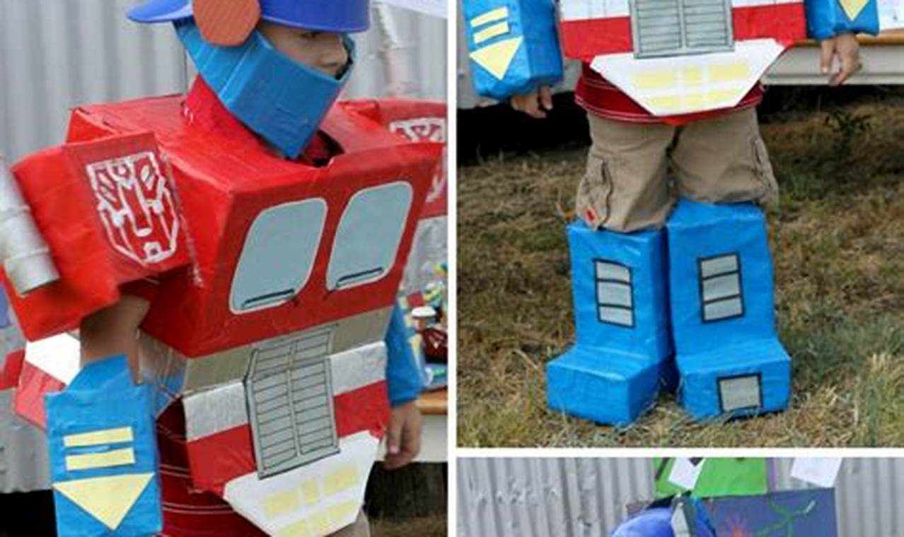 Easy DIY Optimus Prime Transformer Costume: Guide & Ideas | The DIY Hub: Creative Crafts, Repairs & Life Hacks