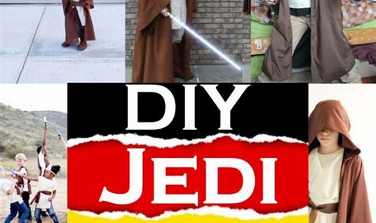 Easy DIY Jedi Costumes: Forge Your Own Force Attire! | The DIY Hub: Creative Crafts, Repairs & Life Hacks