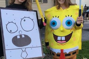 Easy Doodlebob Costume DIY: Draw Your Own! | The DIY Hub: Creative Crafts, Repairs & Life Hacks