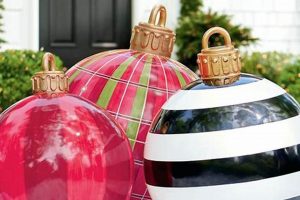 DIY Giant Christmas Ornaments: Festive Decor! The DIY Hub: Creative Crafts, Repairs & Life Hacks DIY Giant Christmas Ornaments: Festive Decor! | The DIY Hub: Creative Crafts, Repairs & Life Hacks
