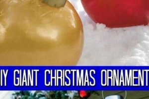 DIY: Giant Christmas Ornaments! Outdoor Holiday Decor The DIY Hub: Creative Crafts, Repairs & Life Hacks DIY: Giant Christmas Ornaments! Outdoor Holiday Decor | The DIY Hub: Creative Crafts, Repairs & Life Hacks