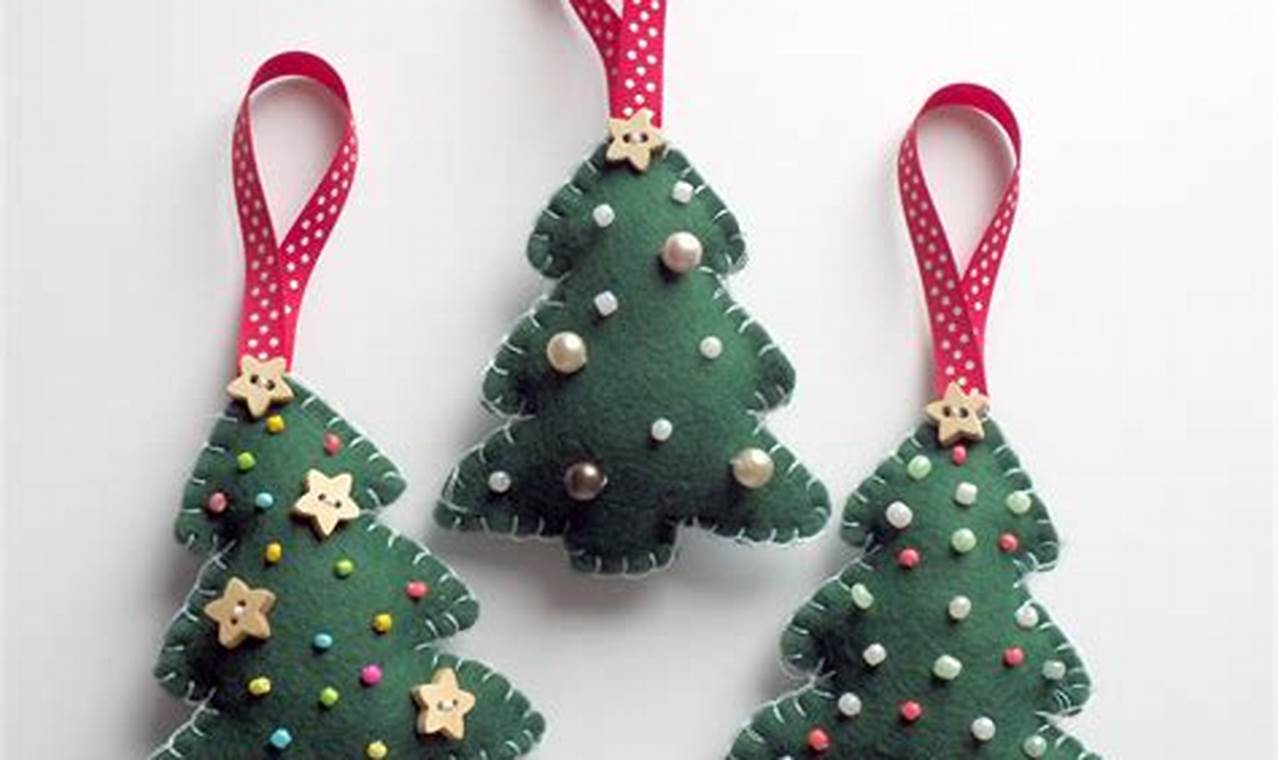 Easy DIY Felt Christmas Ornaments: Festive & Fun! The DIY Hub: Creative Crafts, Repairs & Life Hacks Easy DIY Felt Christmas Ornaments: Festive & Fun! | The DIY Hub: Creative Crafts, Repairs & Life Hacks