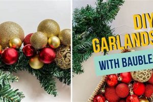 Easy Christmas Ornament Garland DIY Ideas + Tips The DIY Hub: Creative Crafts, Repairs & Life Hacks Easy Christmas Ornament Garland DIY Ideas + Tips | The DIY Hub: Creative Crafts, Repairs & Life Hacks