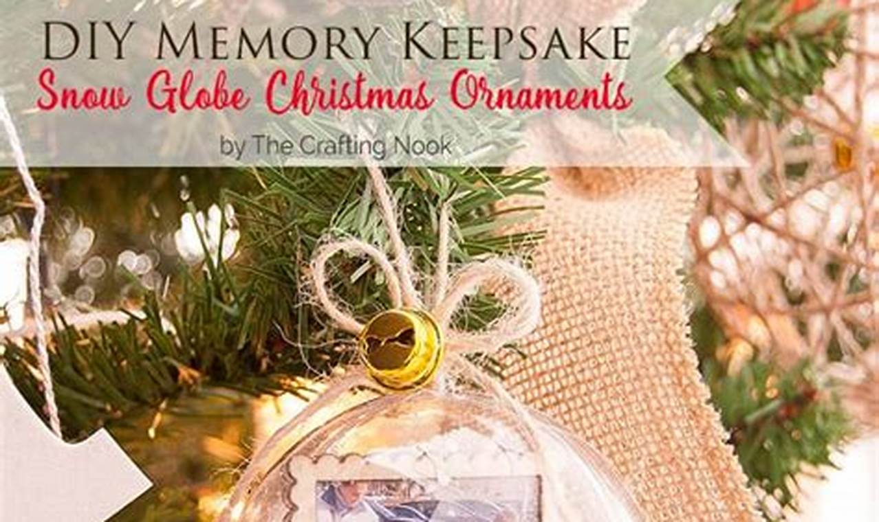 Make DIY Memory Ornaments: Keepsake Crafts The DIY Hub: Creative Crafts, Repairs & Life Hacks Make DIY Memory Ornaments: Keepsake Crafts | The DIY Hub: Creative Crafts, Repairs & Life Hacks