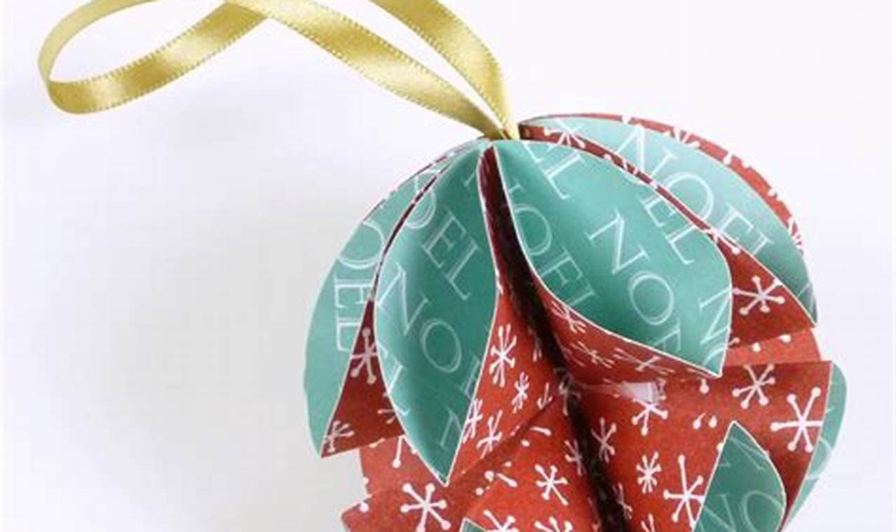 Easy Paper Ornament DIY: Festive Crafts! The DIY Hub: Creative Crafts, Repairs & Life Hacks Easy Paper Ornament DIY: Festive Crafts! | The DIY Hub: Creative Crafts, Repairs & Life Hacks