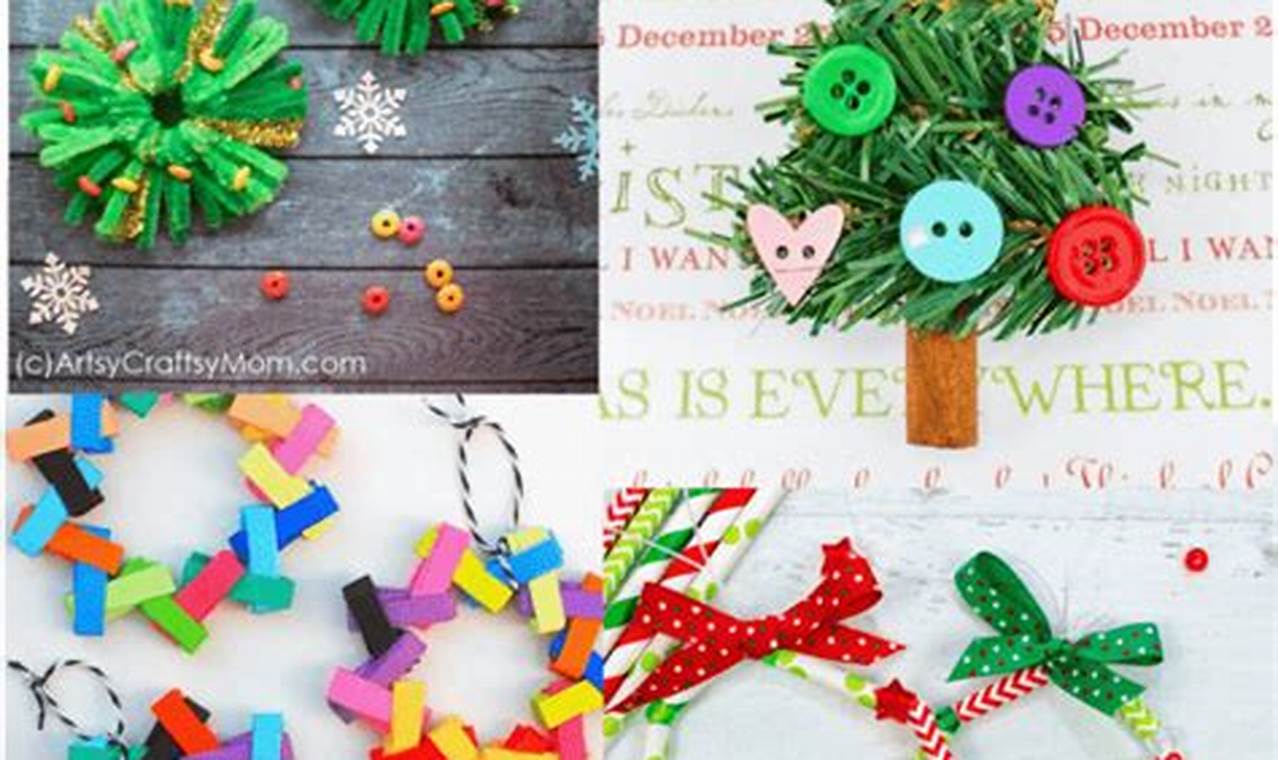Easy DIY Children's Ornaments: Fun Holiday Crafts! The DIY Hub: Creative Crafts, Repairs & Life Hacks Easy DIY Children's Ornaments: Fun Holiday Crafts! | The DIY Hub: Creative Crafts, Repairs & Life Hacks